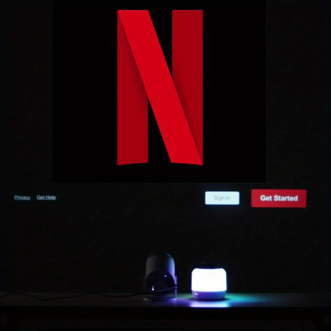 Mini Projector with Hi-Fi Speaker, Portable Projectors Support 1080P 4K, Auto Keystone WiFi 6 Bluetooth 5.0 180° Rotation Smart Projector, Short Throw Projectors for Bedroom Home Cinema Outdoor