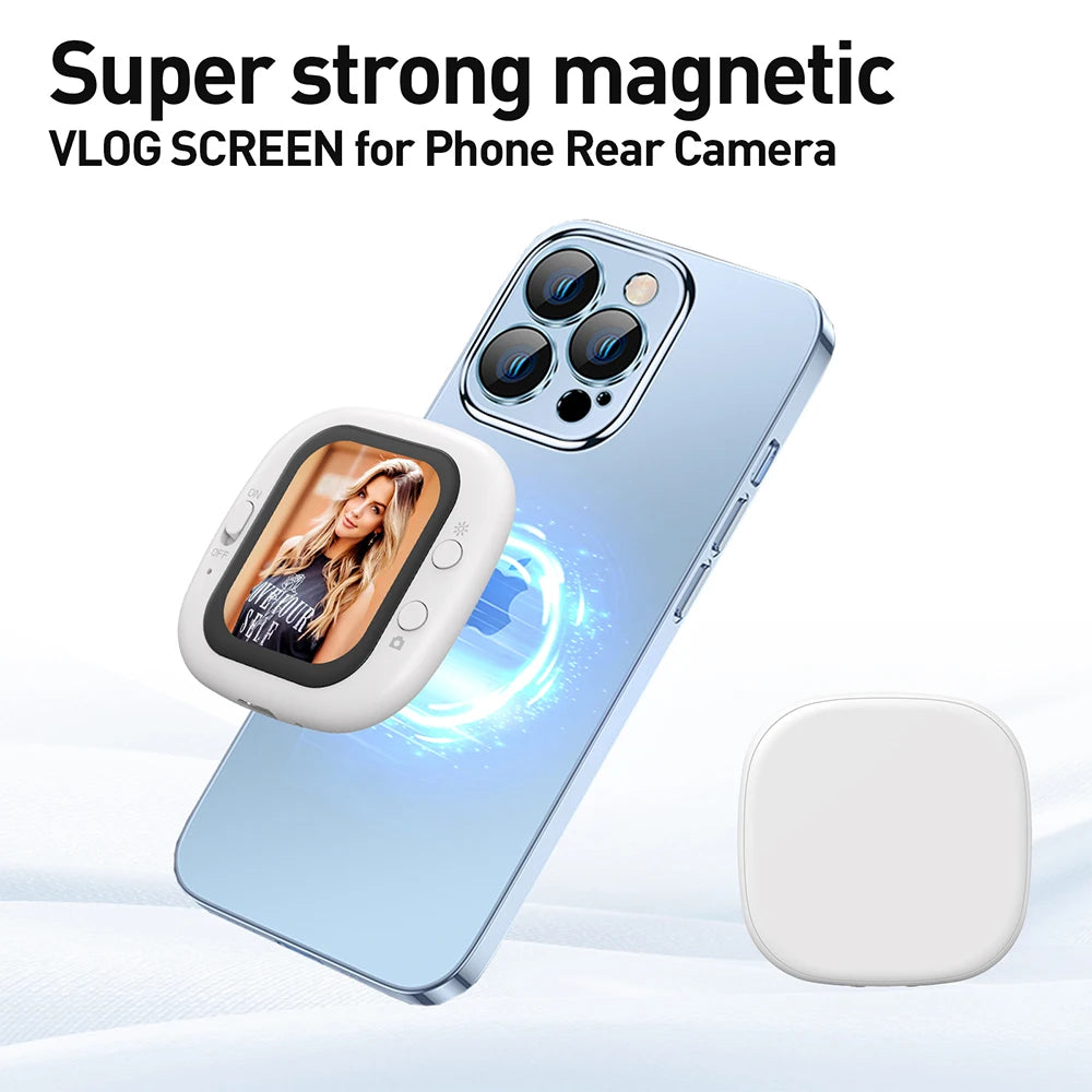 Vlog Selfie Monitor Screen Phone Clip